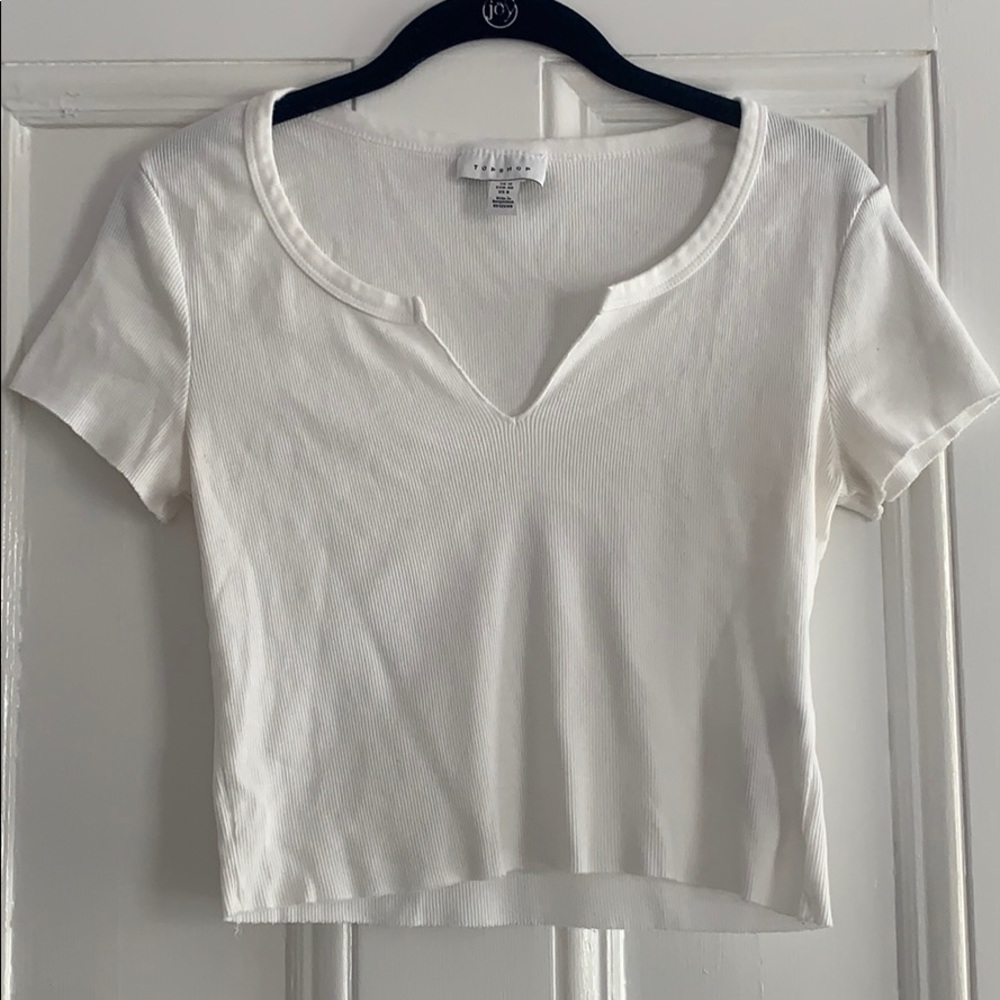 White Topshop Shirt